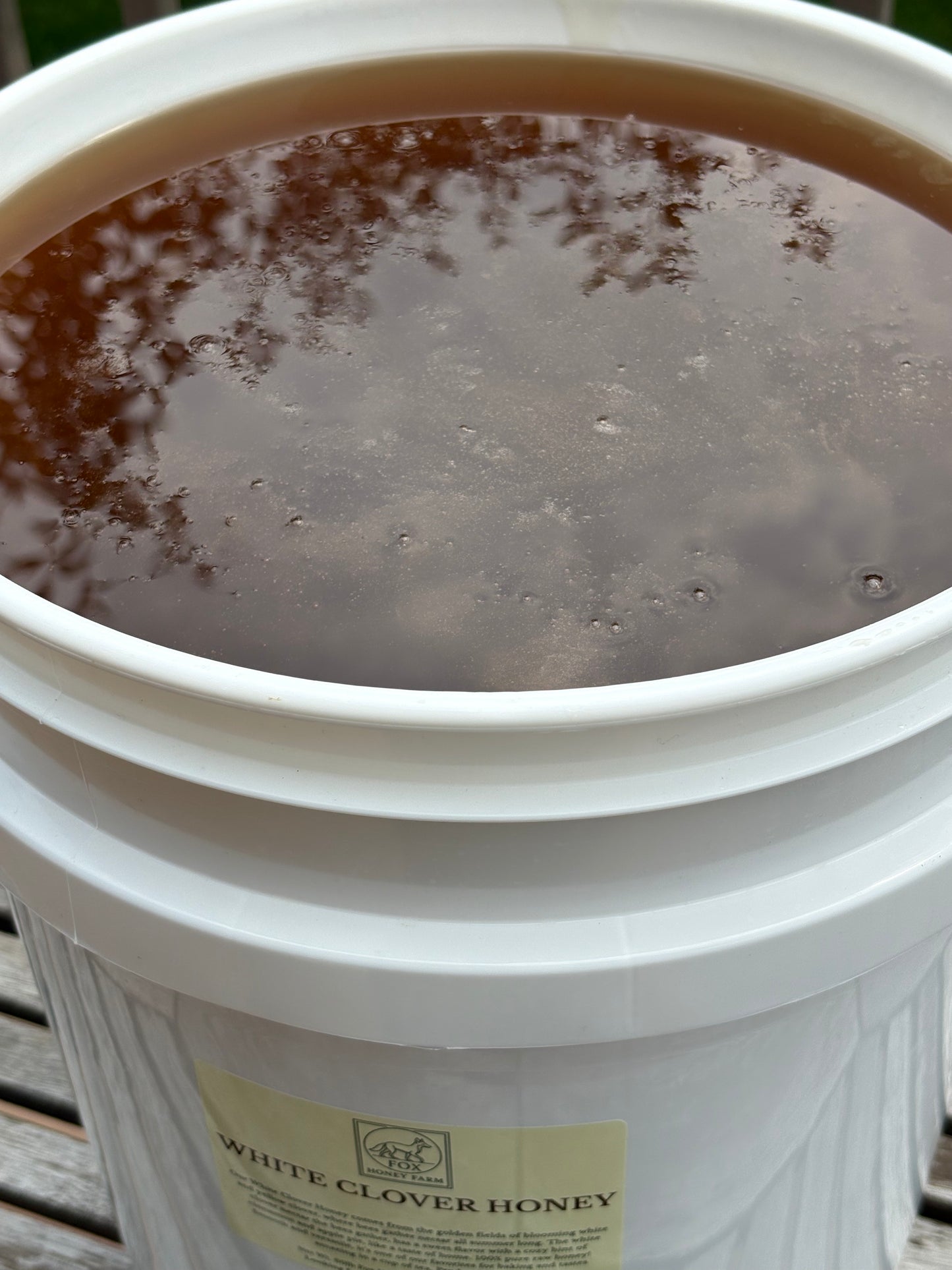 White Clover Honey - 60lb Bucket