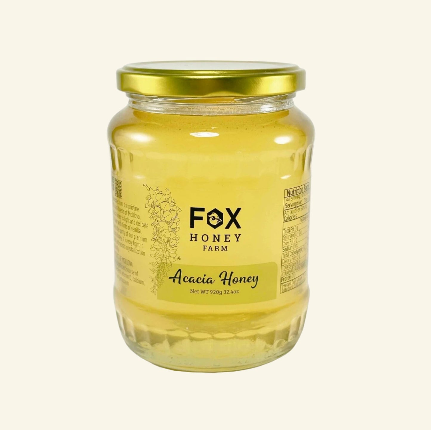 Acacia Honey, From Moldova 920g 32.4oz