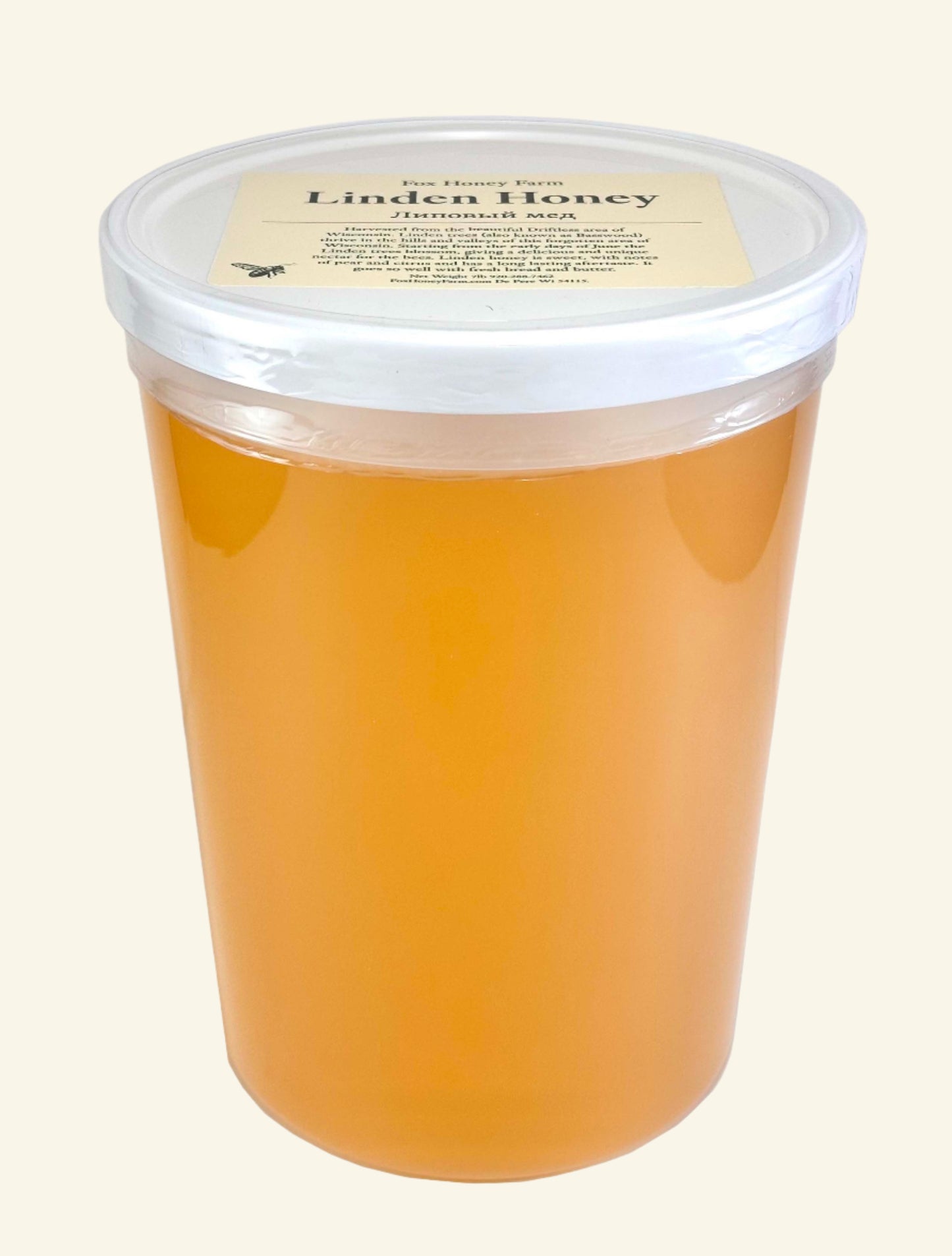 Linden Honey (липовый) 7lb. 2025 harvest