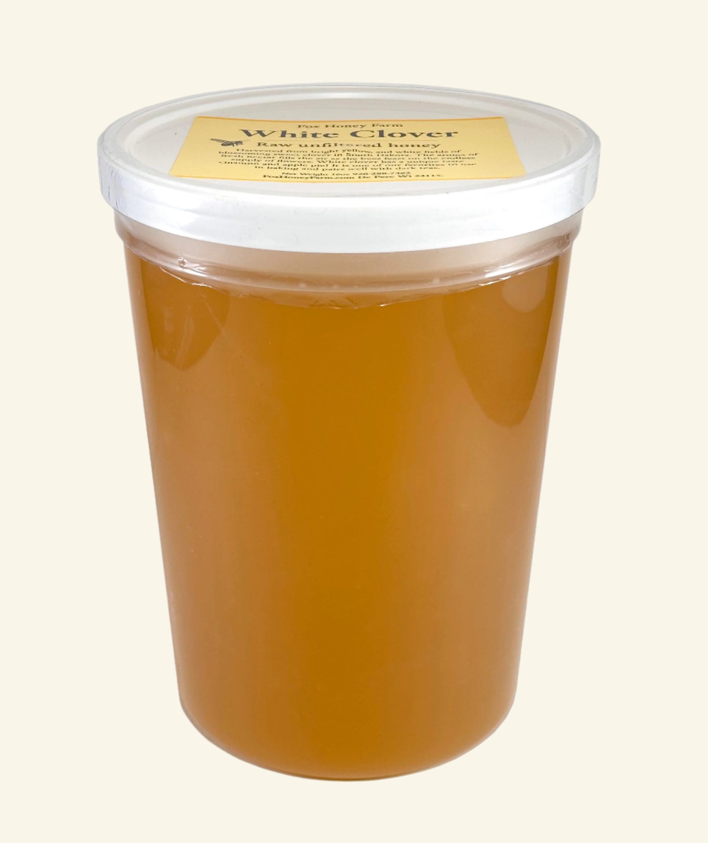 White Clover Honey 7lb liquid