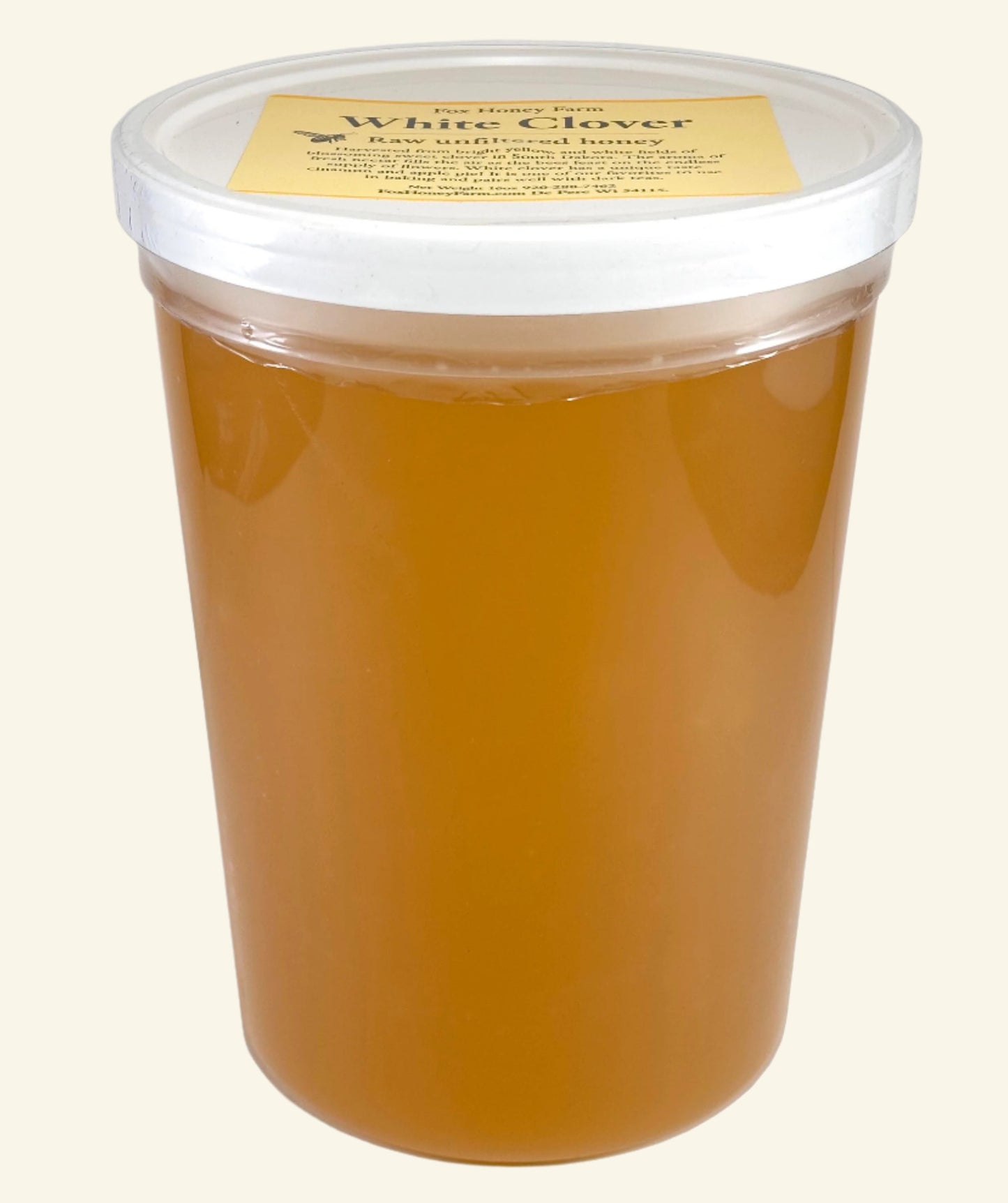 White Clover Honey 7lb liquid