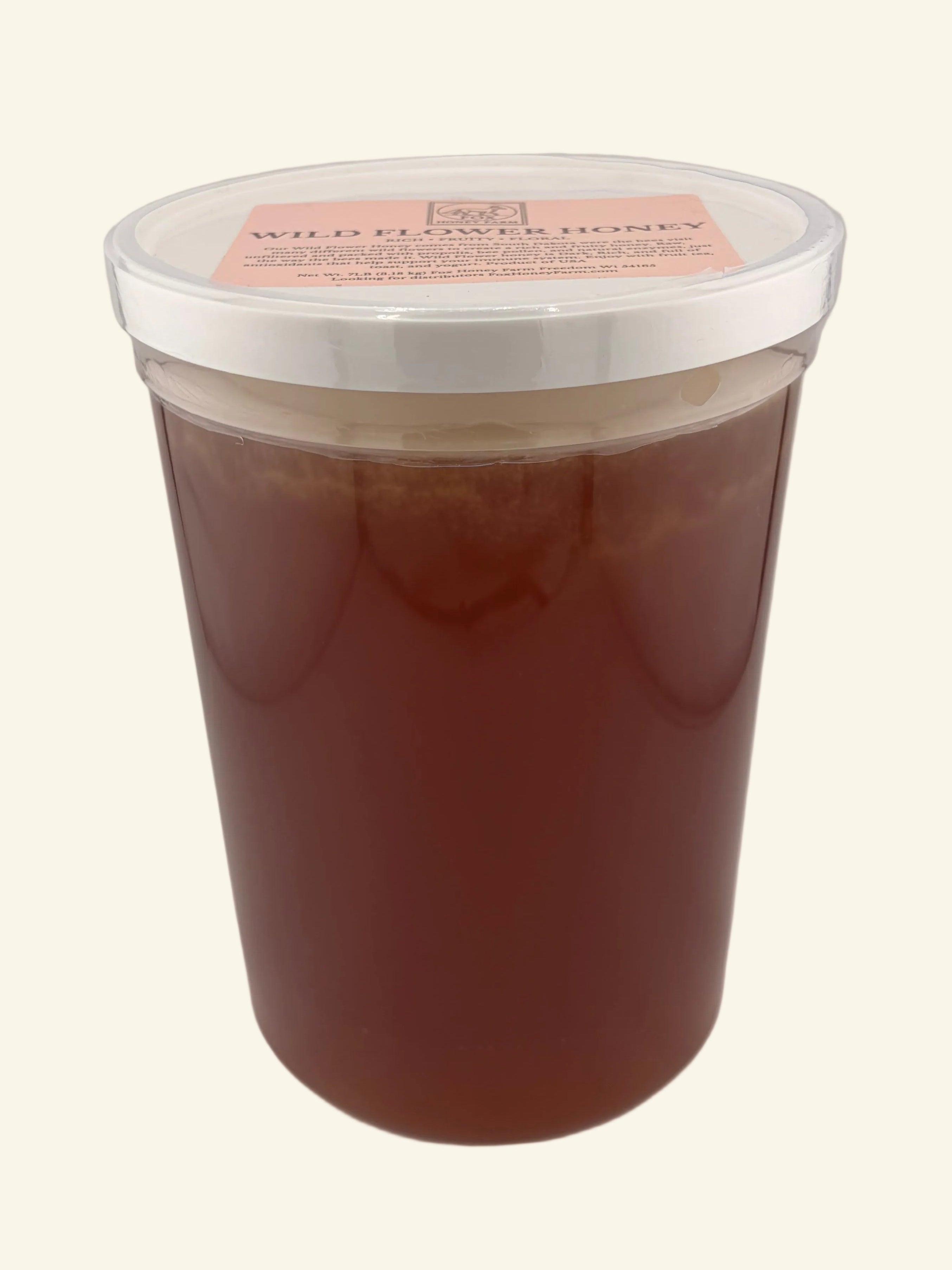 7lb Tubs of Honey – Fox Honey Farm