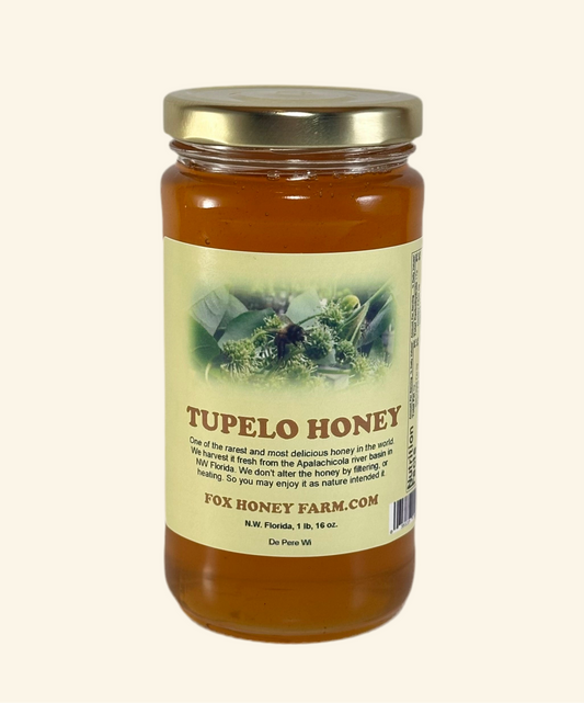 Florida Tupelo Honey 1lbs. Glass Jar