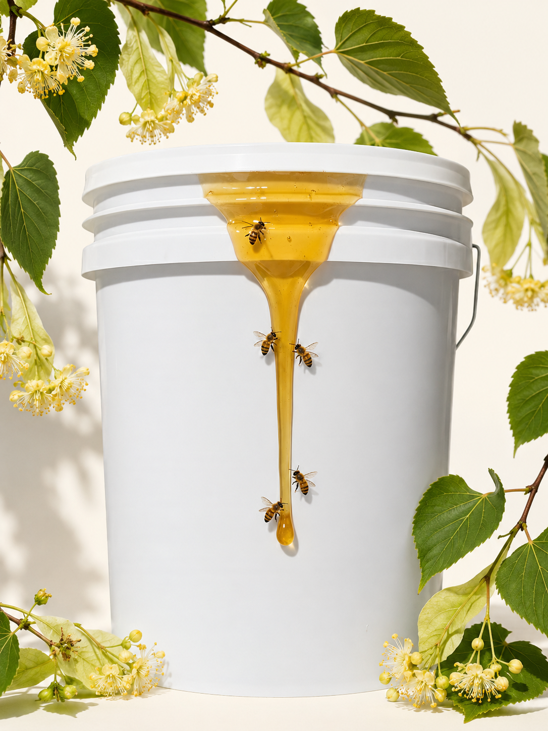 Linden Honey FRESH Harvest-60lb bucket