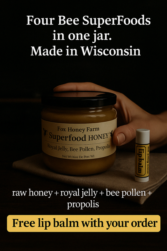Super Food Honey and Free Lip Balm