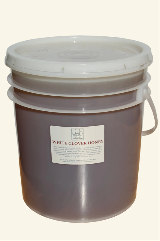 White Clover Honey - 48lb Bucket