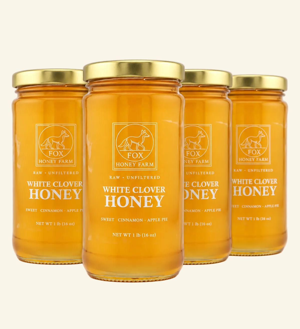 White Clover Honey 1lb
