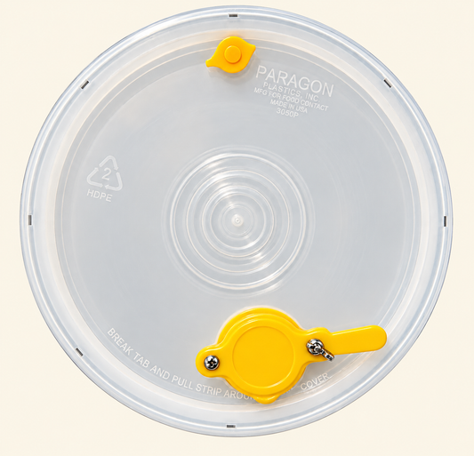 48LB Honey Bucket Bottling Lid, Reusable Honey Gate